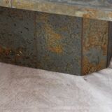 Table base oeil brutaliste en ardoise Paul Kingma