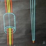 Vintage Biology Plate by Doctor Auzoux [The Cicada]