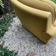 Fauteuil club velours années 70