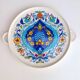 Plateau Villeroy et Boch, décor Izmir, 1973