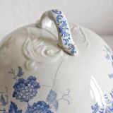 Ironware soup tureen "Snowball" model Saint Amand and Hamage