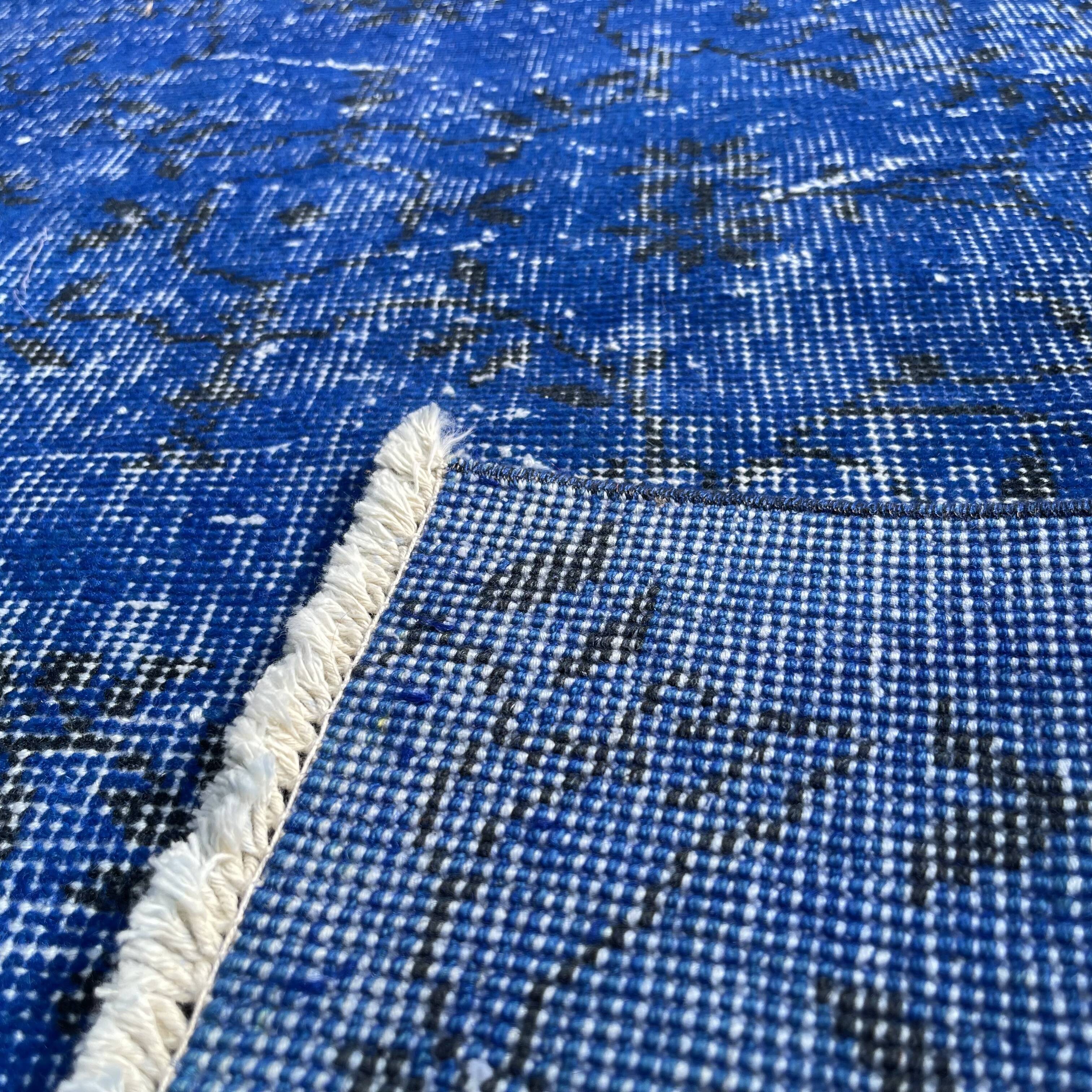 Vintage distressed turkish rug