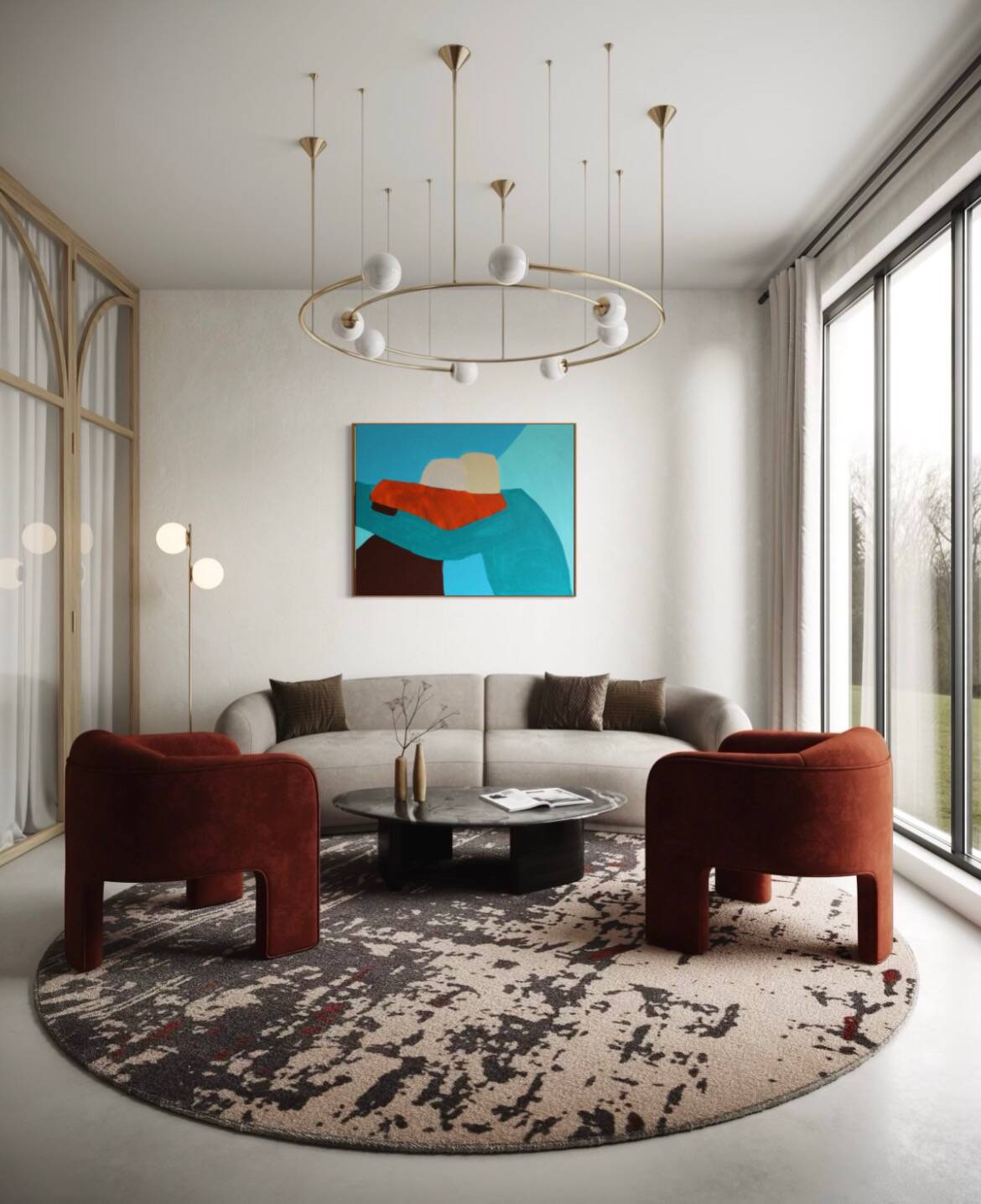 Original painting "in your arms" by Bodasca