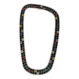 Free-form ceramic mirror, april 1968