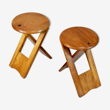 Pair of stools, Adrian Reed, Suzy model, circa 1970