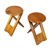 Pair of stools, Adrian Reed, Suzy model, circa 1970