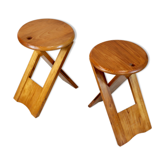 Pair of stools, Adrian Reed, Suzy model, circa 1970