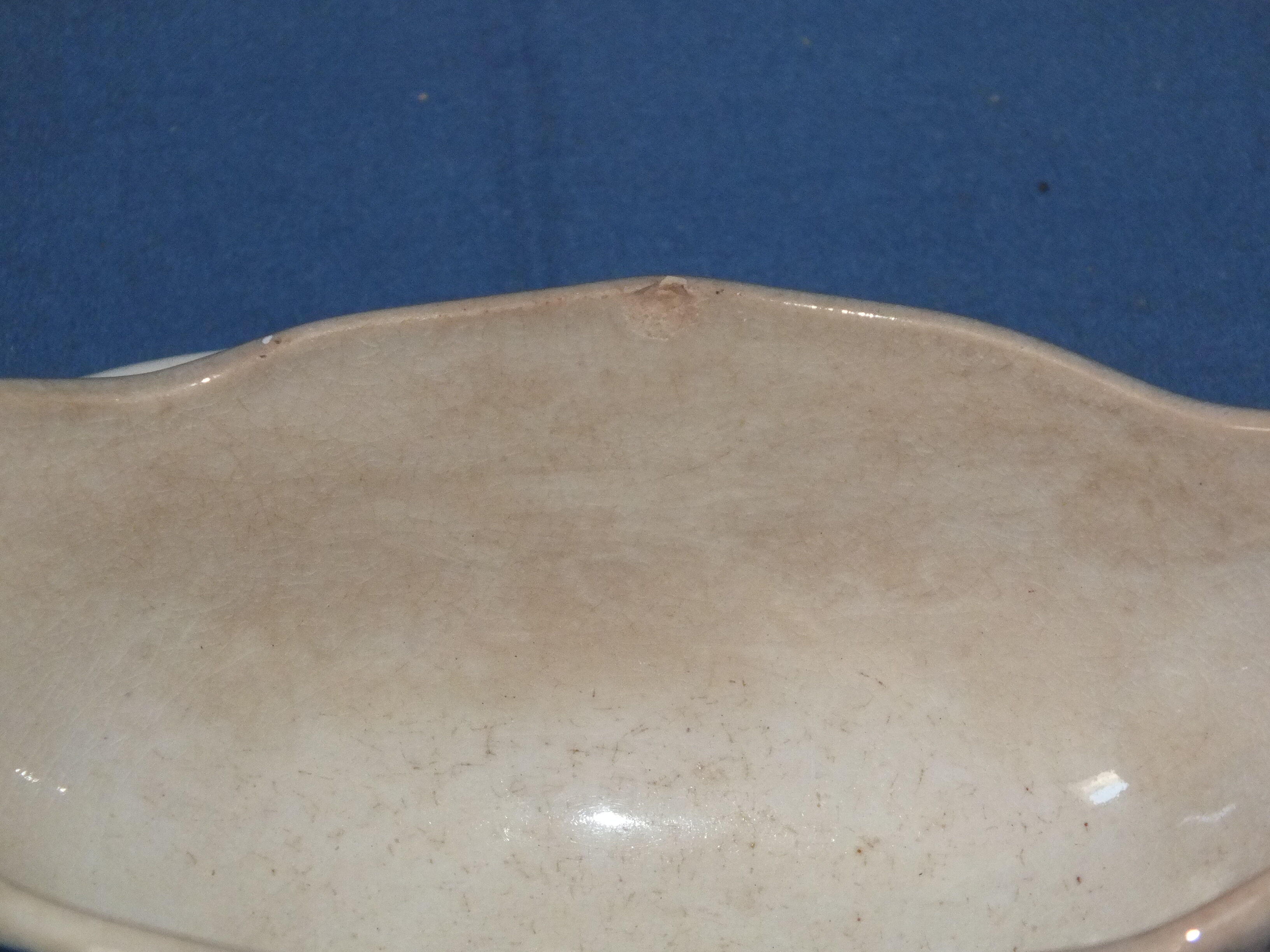 Gravy boat Art Deco Sarreguemines Tebriz