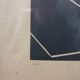 Linogravure tennis art déco vintage