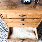 Old counter furniture - chest of drawers
