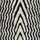 Traditional handwoven beni ourain rug size 140x260 cm