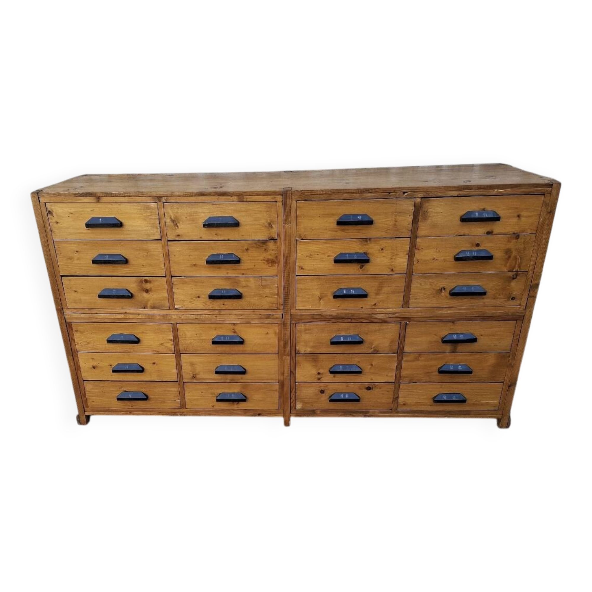 Craft cabinet with drawers