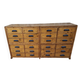 Craft cabinet with drawers
