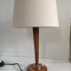 Lampe de bureau chic en bois 1960