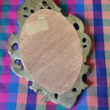 Golden rockery mirror