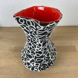 Vintage Vallauris free-form vase