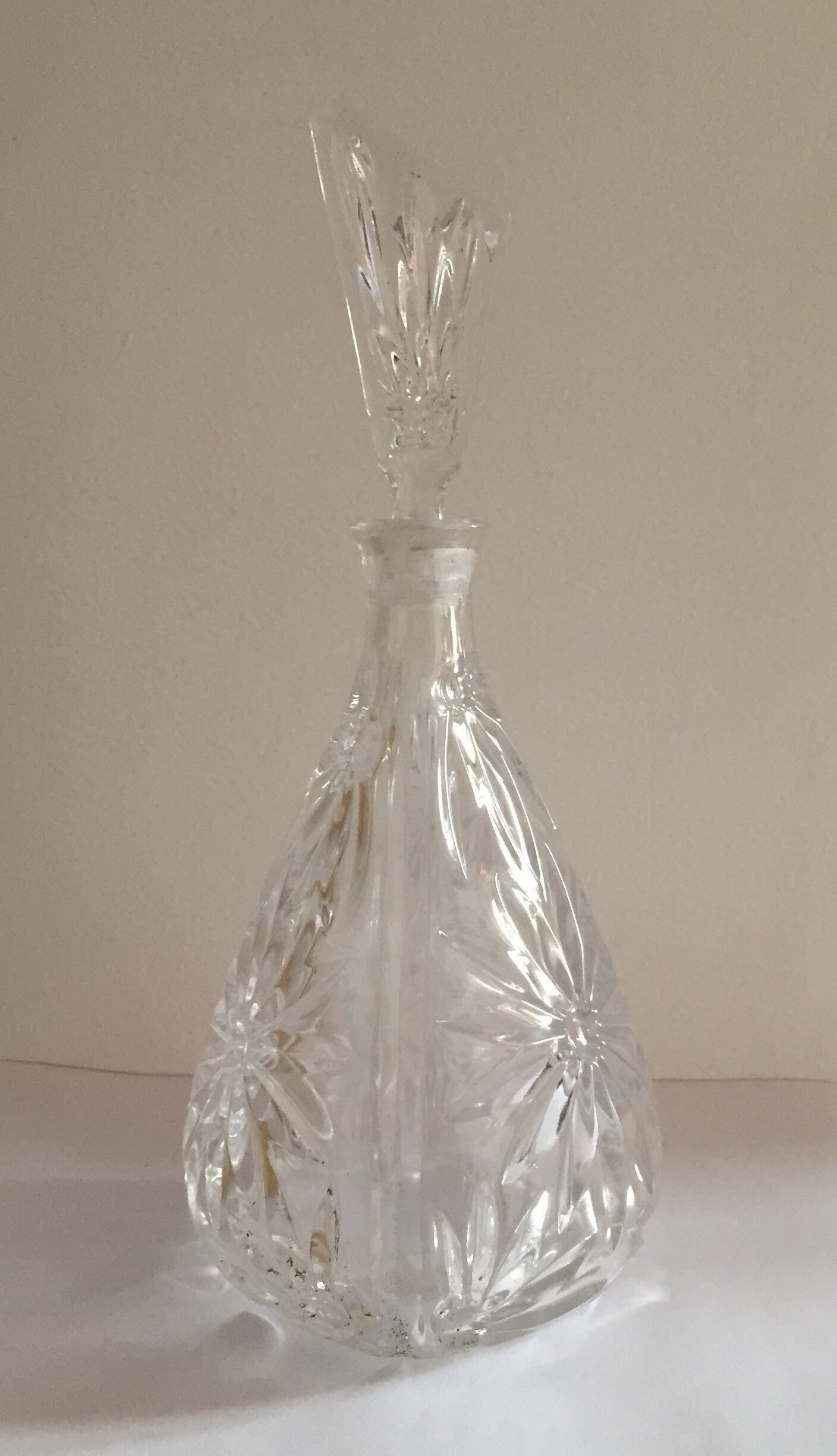 Carafe en cristal