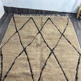 Moroccan wool rug 250cm x 150cm