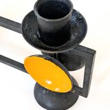 Candélabre danois en fonte | Midcentury Pop Art