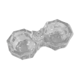 Salt, crystal pepper shaker