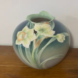 Antique vintage FRANZ art nouveau porcelain vase