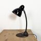 Industrial Black Enamel Bauhaus Desk Lamp, 1930s