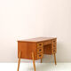 Scandinavian modern antique desk with drawers