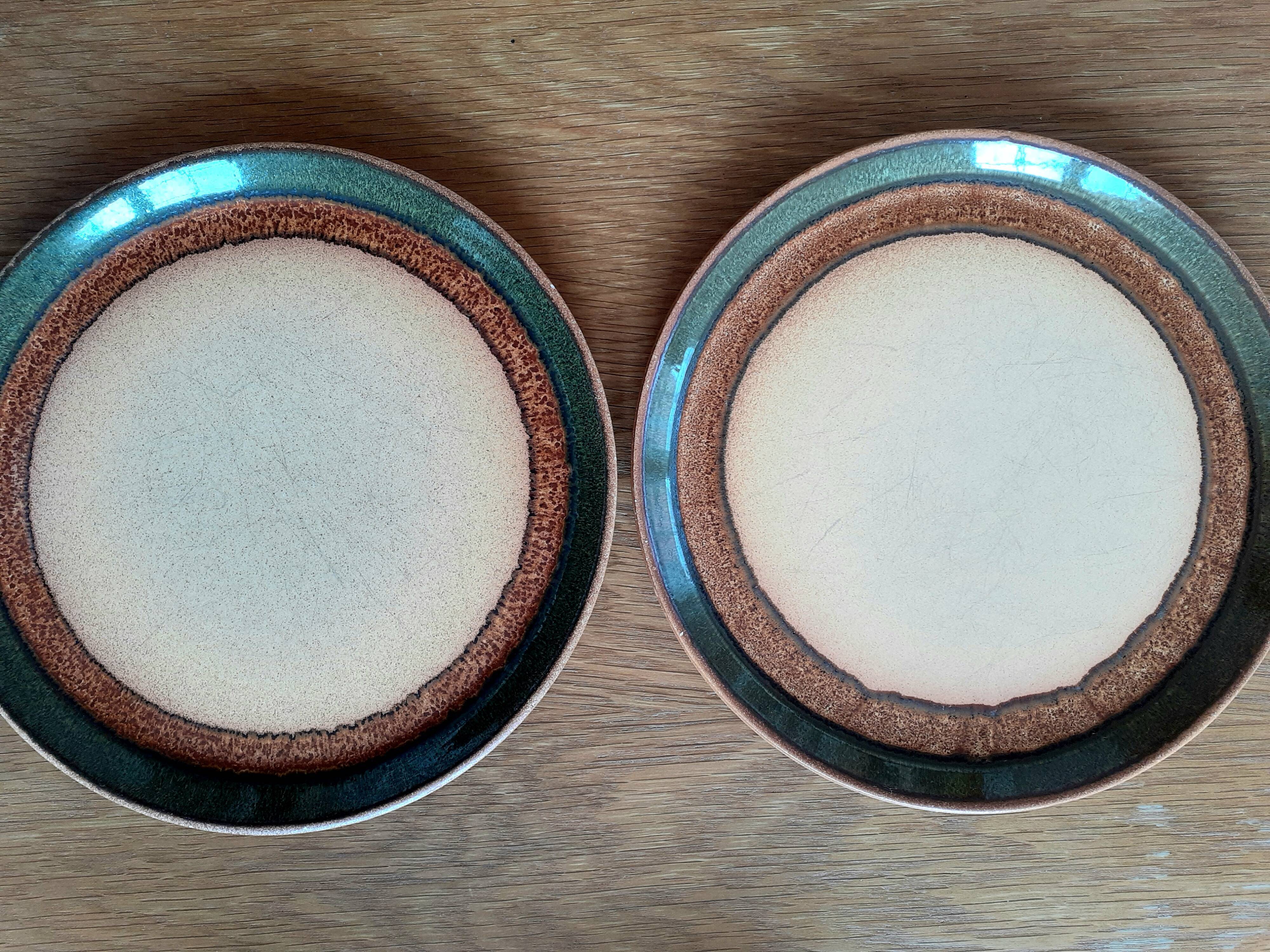 5 dessert plates Atelier d'Art Badonviller