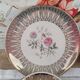 Head to head in porcelain Bavaria 6 pieces floral decoration and gilding