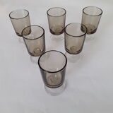 18 smoked brown walking glasses