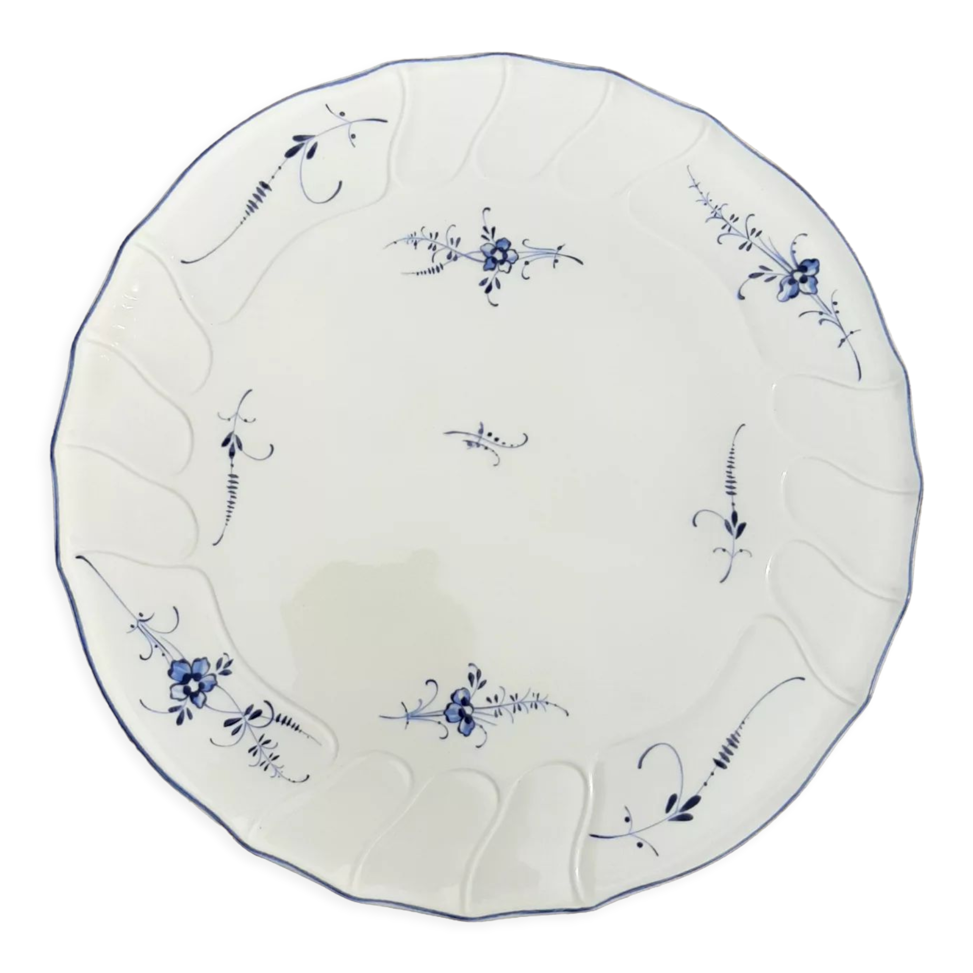 Plat à gâteau vieux luxembourg villeroy et boch