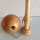 Old bilboquet in varnished wood / vintage 60s-70s