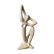 Statue de femme en grès