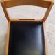 Lot de six chaises en bois