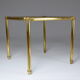 French Table of Appoint Vintage in Brass, 70s