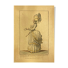 Gallery of French fashions and costumes engraving no. 95