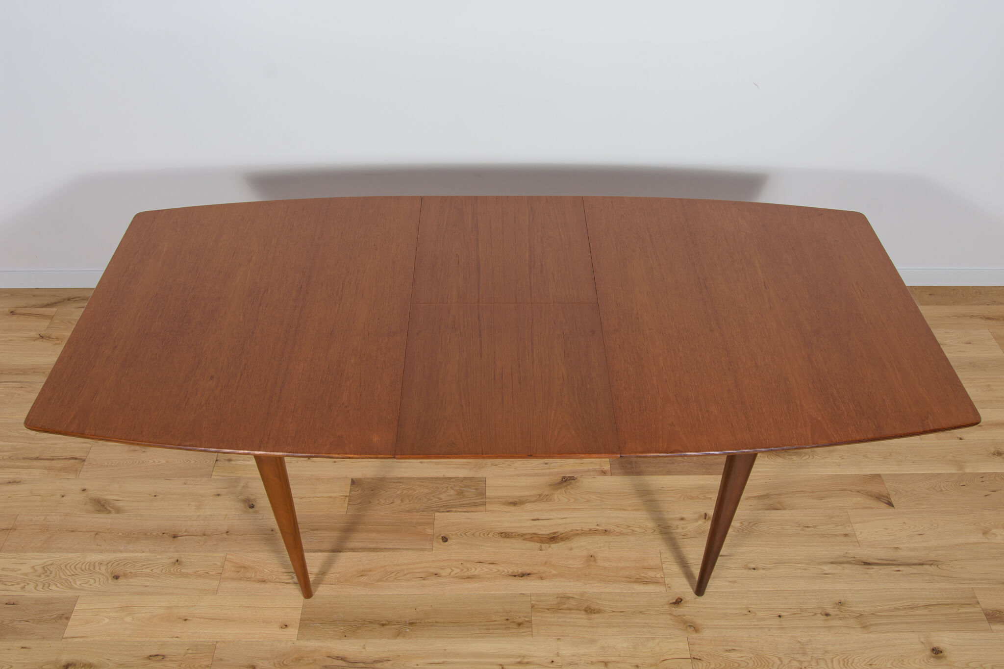 Mid-century teak extendable dining table from mcintosh, 1960s