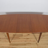 Table à manger extensible en teck de McIntosh, années 1960