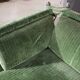 Grand Canapé En Velour Vert De La Maison Jansen