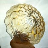 Globe Ceiling lamp in iridescent glass