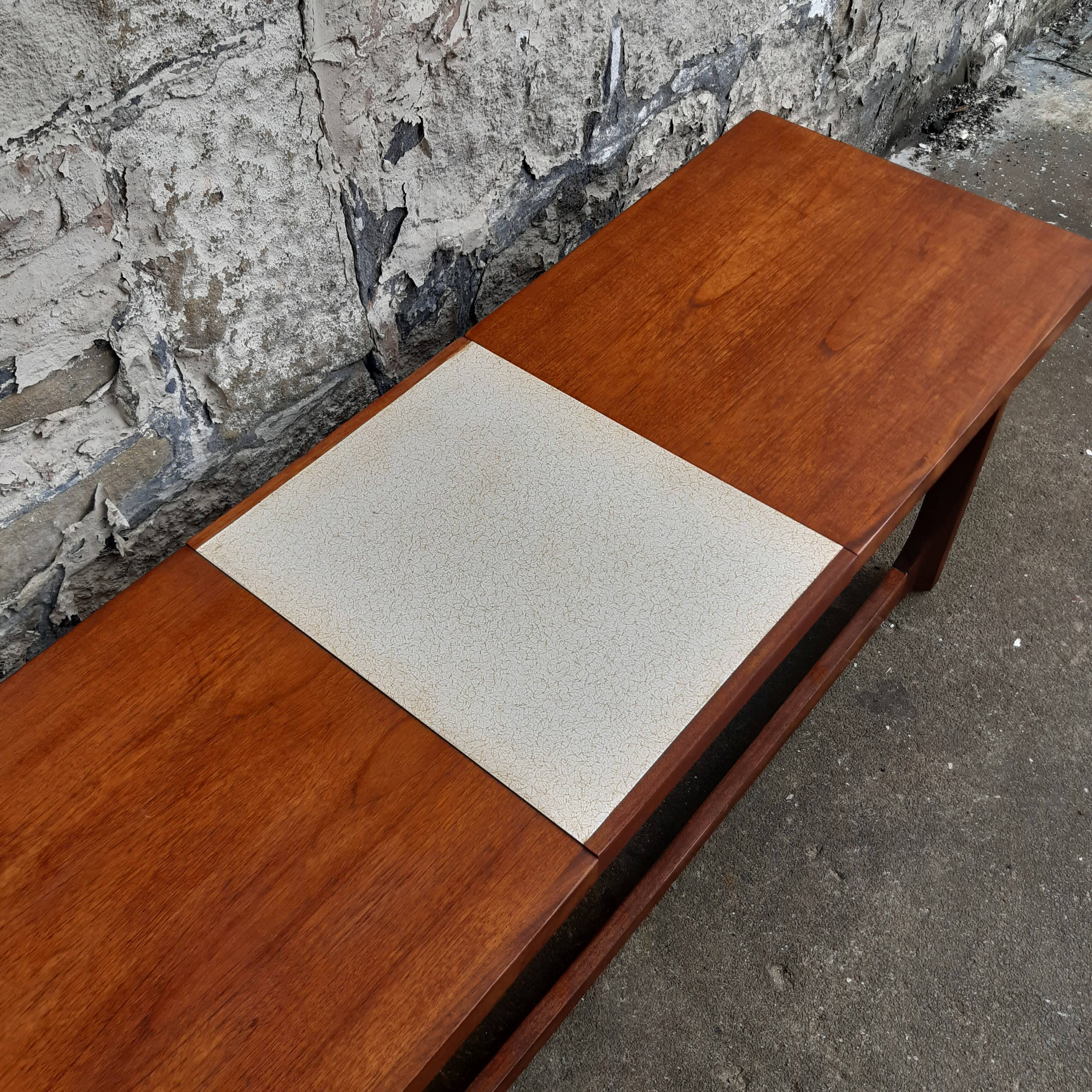 Remploy sliding coffee table