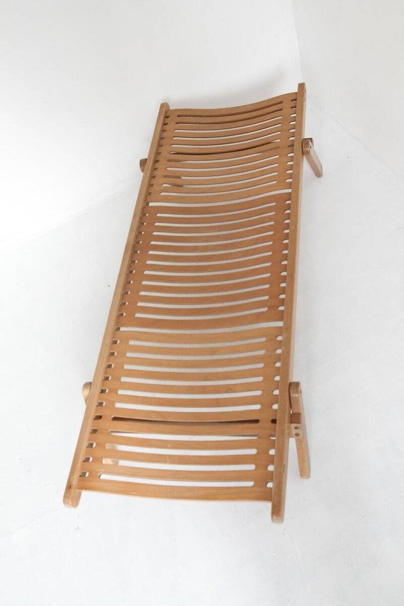 Vintage foldable Rex children's daybed by Niko Kralj for Stol, 1989