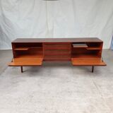 Vtg Mid Century Rare Mcintosh Rosewood Starburst Sideboard Danish Design #331