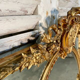 Louis XVI closed-screen mirror