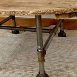 Industrial coffee table