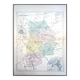 Map of Seine-et-Marne, printed in 1883.