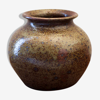Vase en grès pyrité Berry années 70