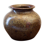 Berry pyrite stoneware vase 70s