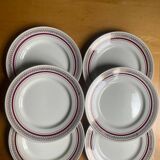 Set of 6 Gien plates