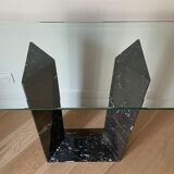 Vintage black marble console from Cattelan Italia